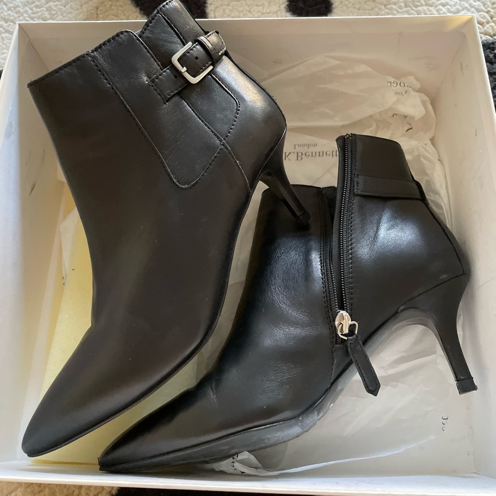 L.K. Benner Frances Boot Napa Leater